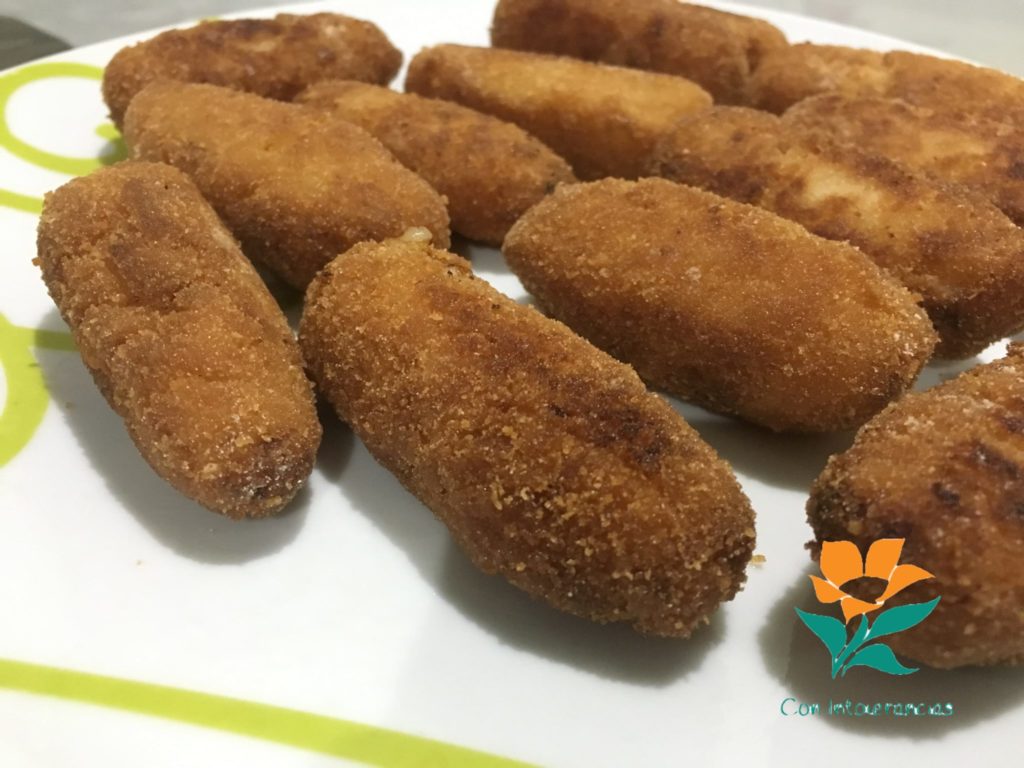 CROQUETAS DE MERLUZA SIN GLUTEN, SIN LÁCTEOS, SIN HUEVO, SIN SOJA. – Con  intolerancias