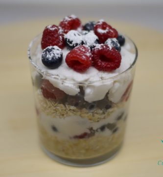 Cranachan Sin gluten sin huevo y sin lácteos