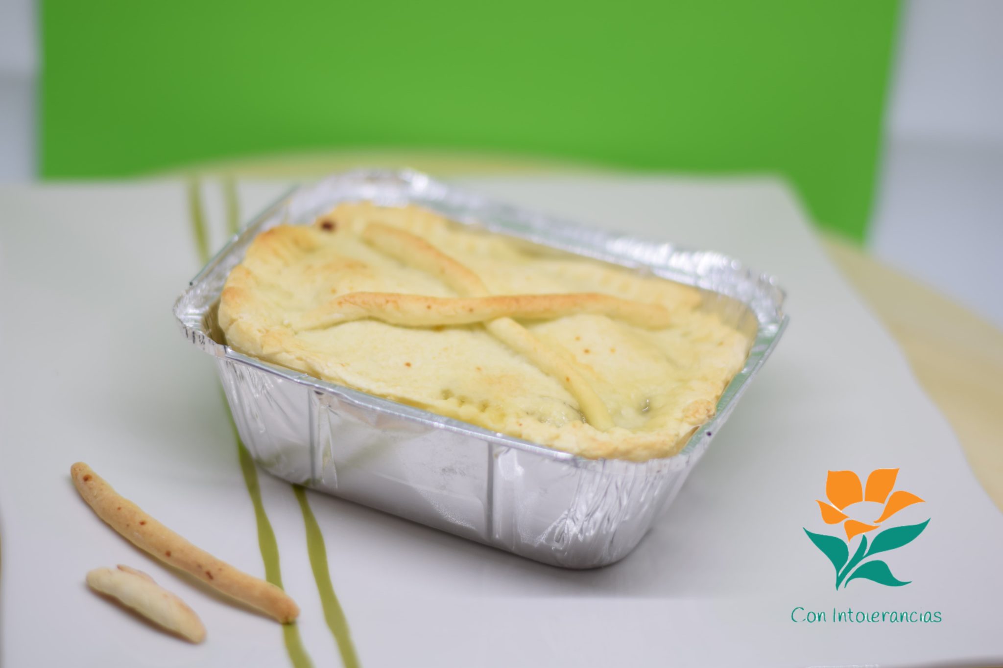 Pastel de carne Sin gluten Sin huevo y sin lácteos Con intolerancias